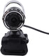 12M 360 20 Web Camera with HD Video Rotating Stand Built-in Microphone Compatible with PC and Laptop Silver Clip On USB