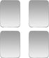 SALEX Replacement Metal Plates Set for Magnetic Car Mount, Wall, Phone Holder. 4