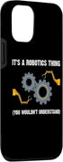 iPhone 15 Funny Robotics Case - For Men Women Robots Engineering Lovers
