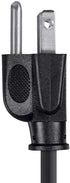 Monoprice 5-15P 60320 C13, 18AWG, 10A/1250W, 125V, 3-Prong, 2ft, Power Cord - NEMA to IEC Black