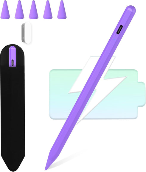 iPad Pencil, Stylus Pen for iPad 9th 10th Generation with Palm Rejection, Fast Charging for iPad 10/9/8/7/6th Gen, Air