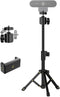 Khazylorr Webcam Tripod Stand, Extendable Webcam Stand for Desk Small Camera Tripod for