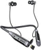 Wireless Bluetooth Headphones with TF Card Slot, 100H Playtime Neckband Earbuds for Sports, Home Office, Video