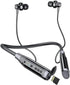 Wireless Bluetooth Headphones with TF Card Slot, 100H Playtime Neckband Earbuds for Sports, Home Office, Video