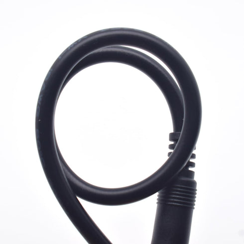 2PCS 22AWG Short USB Plug Pigtail 2 Wire Cable, 0.3M/1FT USB 2.0 Male Bare Wire Pigtail 2Pin Open End Extension Cables