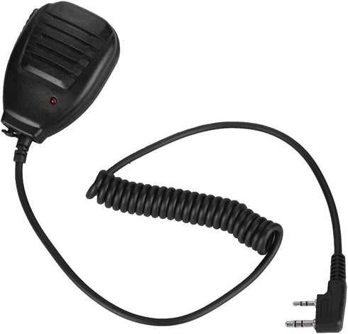 Walkie Talkie Handheld Speaker Mic, Waterproof Shoulder Microphone for 5R 5RA 5RB 5RC 5RD 5RE 5REPLUS 3R & Two Way
