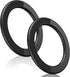 Magnetic Ring Holder for iPhone 14 13 12, Magnetic Car Phone Stand, Wall Mobile Phone Holder for MagSafe Case (Black 2