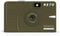 RETO Ultra Wide Slim 35mm Reusable Daylight Film Camera - 22mm Wide Lens, Focus Free, Lightweight (Olive)