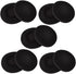 2 Inch Foam Pad EarPad Cover, Compatible with Sony Sennheiser Philips Headphones, 5 Pairs, Black