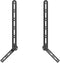 WALI Sound Bar Mount Bracket for Mounting Above or Under TV, Adjustable 3 Angled Extension Arm, Fits Most 23 to 65 Inch