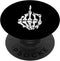 PopSockets Swappable PopGrip: Offensive Biker Middle Finger Skull