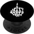 PopSockets Swappable PopGrip: Offensive Biker Middle Finger Skull