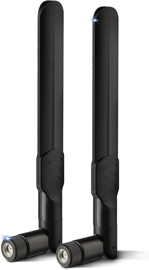 BINGFU 4G LTE Cellular Trail Camera Antenna 8dBi RP-SMA Male Antenna (2-Pack) Compatible