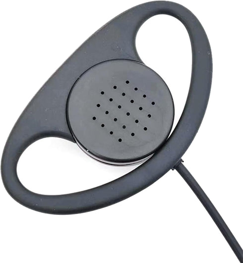 Generic 3.5mm MP3 Single Mono Earphone with D-Shaped Design Plug, Comfortable for Either Ear,Compatible Tour Guide