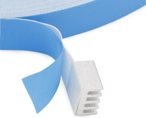 Thermal Adhesive Tape, 5mm x 25m (0.2in x 82ft) Double Sided Insulating Thermal Tape, Cooling Pad for Heatsink LED Strip Mosfet SSD DDR GPU CPU PCB IC Chipset