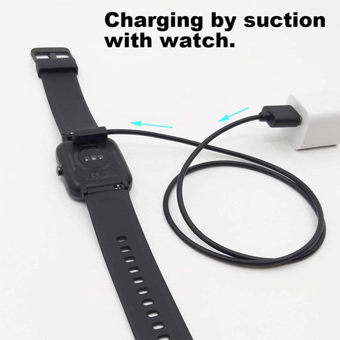 Smart Watch Cables, 2PCS Compatible with TOZO S3, Woneligo W13, Gydom Amzhero IDW13, MILOUZ IDW19, and more