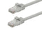 Monoprice Cat6 Ethernet Cable, 25ft Gray, UTP 24AWG 550MHz, Snagless RJ45, Pack of 1