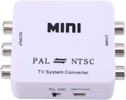 PAL to NTSC Converter, 1080p HDMI Video Switcher Adapter for NTSC TV Set Projector
