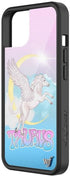 Wildflower Cases Taurus Case for Apple iPhone 13, Blue, Zodiac, Protective Black Bumper, 4ft Drop Test Certified
