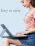 Keyboard Case with Bluetooth Mouse for iPad 9th 8th 7th Gen, Air 3rd Gen Pro 10.5, Cute Removable Color Keyboard, Purple