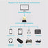 FANTIA 5.1 USB Wireless Bluetooth Adapter, Bluetooth USB Adapter Receiver Audio Transmitter Wireless Receiver Dongle