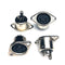 CESS DIN 5-Pin Female Jack Socket Connector Panel Mount Soldering - 5 Pin MIDI DIN Socket (4 Pack) (LW) (jcx)