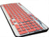 Ultra Thin Silicone Keyboard Cover Skin Protector, Compatible with Logitech MK360 K360 MK365 Keyboards, Pink