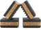 Sound Isolation Pads, Cork Pads for Turntables to Reduce Vibration & Skipping, Pack of 4