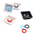 ThreeBulls 120Pcs Clear Rubber O-Ring Keyboard, O-Rings Keycaps, Switch Dampeners Keycap, for Cherry MX Key Switch