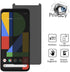 VIESUP Privacy Screen Protector for Google Pixel 4 5.7" - 2pcs Ultra Thin Anti-Scratch Anti-Spy Tempered Glass