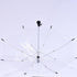 CamRebel DSLR Mirrorless Camera Hot Shoe Umbrella Rain Cover Protector Sunshade (White)