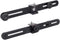 Walway Straight Triple Head Bracket Tripod Mount for 1/4 inches Screw DSLR Camera