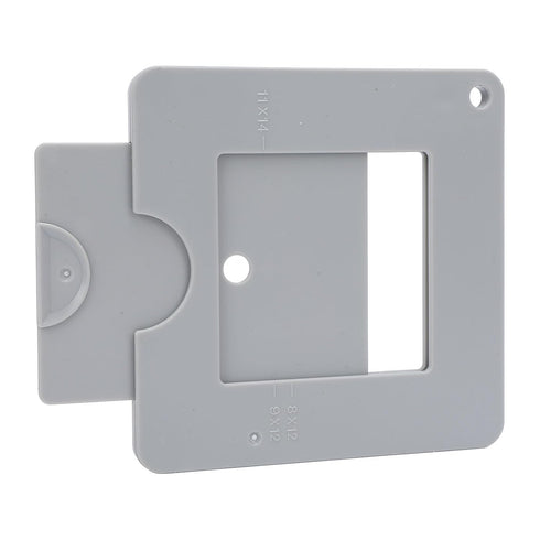 2 Ymiko Artist View Finder, Pcs View Finder with Sliding Mechanism ABS Plastic Optical View Finder Color Isolation View