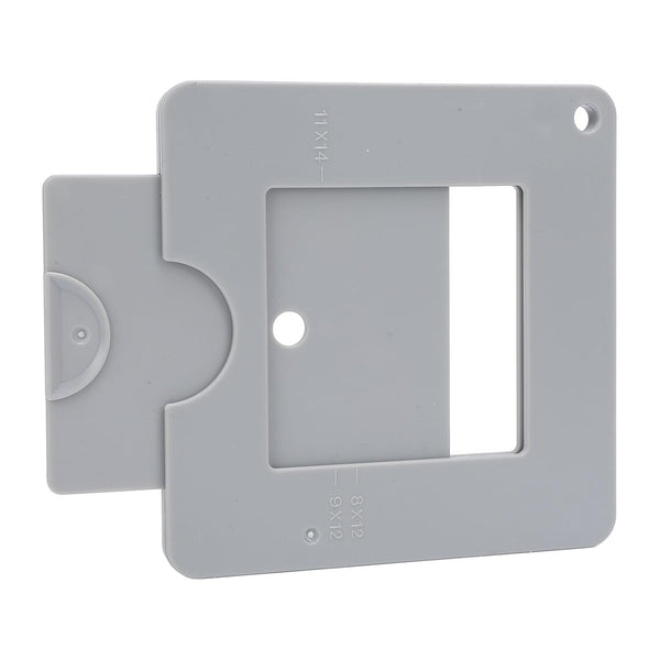 2 Ymiko Artist View Finder, Pcs View Finder with Sliding Mechanism ABS Plastic Optical View Finder Color Isolation View