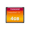 Transcend CF133 CompactFlash Memory Card 4GB, Up to 30MB/s, DSLRs Camera Card, MLC
