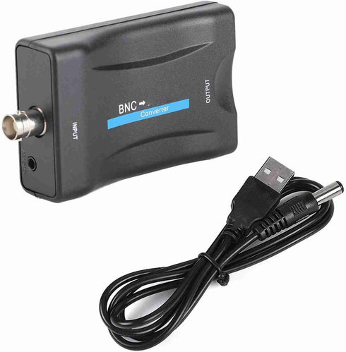 Tiiyee BNC to HDMI Converter Adapter Female CVBS BNC HDMI Connector Coaxial Composite