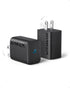 Anker 312 30W USB-C Charger, Charger Compact Foldable Design, 2-Pack 30W Fast Charger