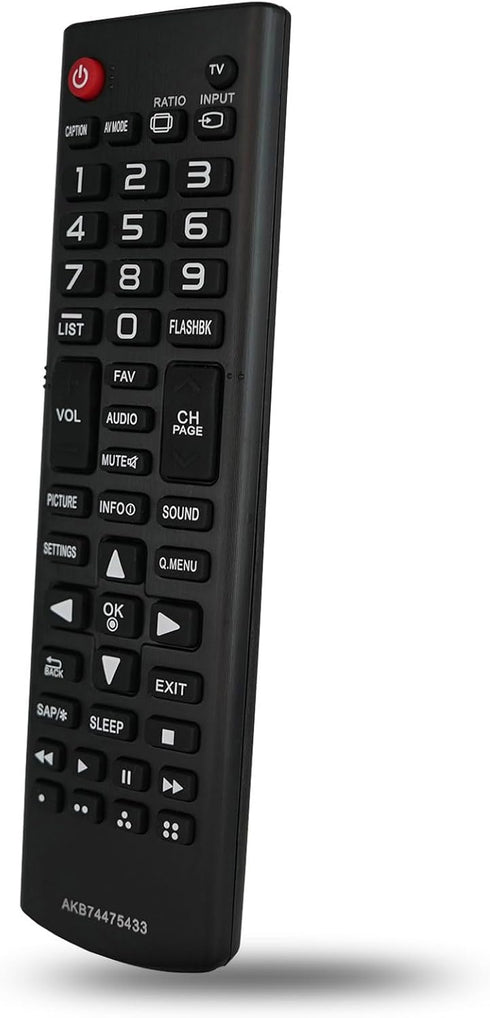Replacement Remote Controller for LG LED TV, Compatible with 24LB451B, 24LF452B, 49LB5550-UC, 55LB5550, 65UF6700-UC
