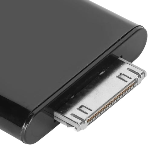 30 Pin Bluetooth Adapter Receiver - Bluetooth Transmitter, Plug and Play & Automatic Compatible with iOS Pod and Other