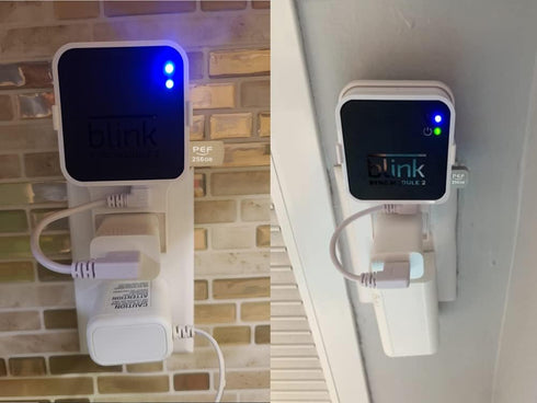 Blink USB Flash Drive 256GB for Local Video Storage and Outlet Mount for Blink Sync Module 2 (Module Not Included)