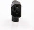 WYMECT 2-Pack C14 C13 Left Angle IEC to Power Adapter PDU Plug for LCD Wall Mount TV