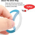 8 Pack Universal Metal Rings Compatible with MagSafe Magnetic Wireless Charger for iPhone 15/14/13 Cases, Black
