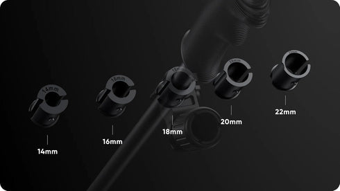Insta360 Ski Pole Mount for Action Cameras, Compatible with GoPro Hero12/11/10/9, DJI OSMO Action (Black)