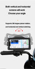 GUB Plus 16 Waterproof Phone Holder, Full Sealed Touch Screen Bike Mount Case for Cellphone GPS (Black)