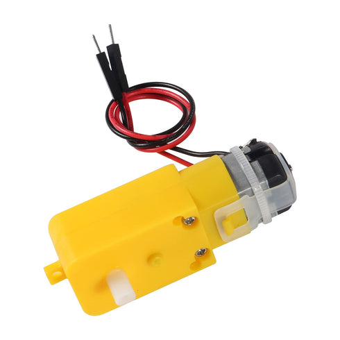 6PCS 3V-6V TT Motor DC Electric Gear Motor DC Prewired Gear Motor Dual Shaft Intelligent Car Chassis for DIY Smart Car