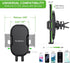 Esoulk 360 17/16/15/14/13 One-Touch Air Vent Car Phone Holder, Push Button Release Vent Phone Mount, Rotation Phone