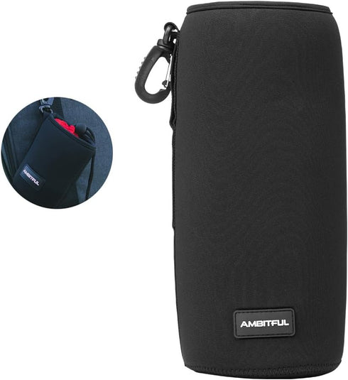 AMBITFUL Lensball Bag, Thick Protective Neoprene Lens Pouch for DSLR Camera Lens - Fits Nikon, Sigma, Sony, Fuji,