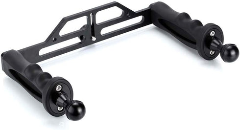 Underwater Video Light Stabilizer Tray, Lightweight Aluminium Tray for GoPro OSMO and Other Cameras with 1/4 inch Screw