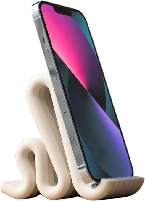YFLCFCX Personalized Phone Stand for Desk, Custom Novel Surfing Phone Holder for Desk,