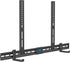Mounting Dream Soundbar Mount, Sound Bar TV Bracket with Holes/Without Holes, Extends 3.4" to 6.1", Up to 20 LBS